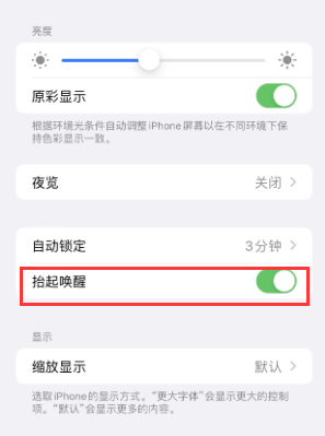 滨城苹果授权维修站分享iPhone轻点无法唤醒怎么办