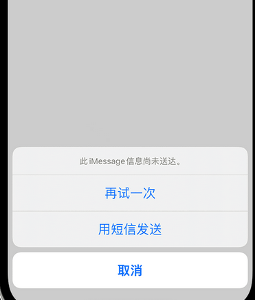 滨城apple维修iPhone上无法正常发送iMessage信息