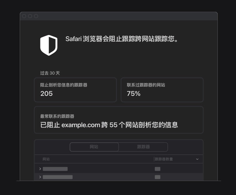 滨城苹果手机维修分享如何在 Safari 浏览器中查看和打开隐私报告 